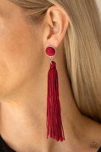 Load image into Gallery viewer, Tightrope Tassel-Red
